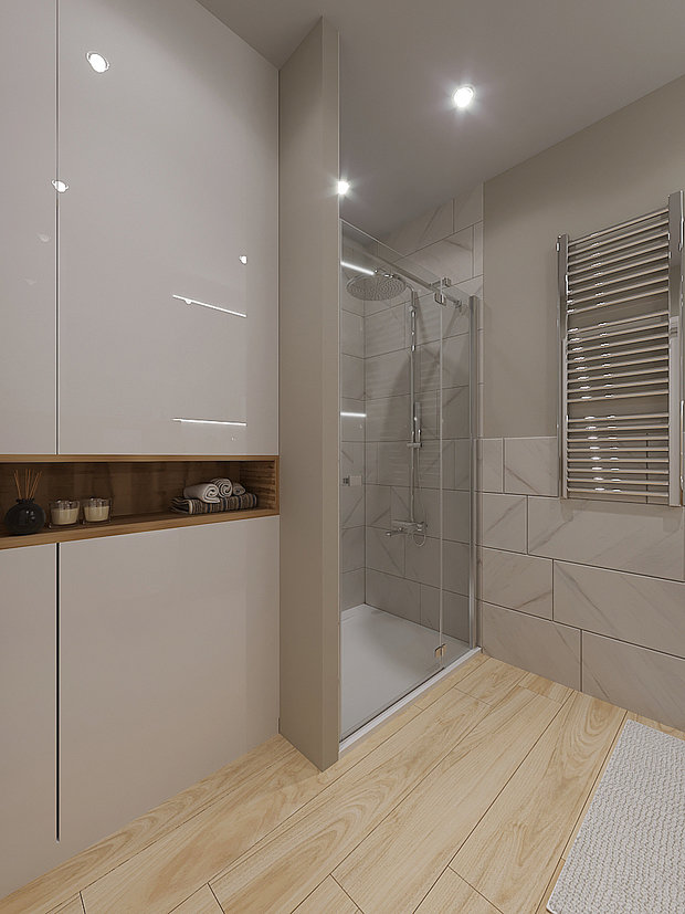 Фото из портфолио Дизайн квартиры Idel Tower – фотографии дизайна интерьеров на INMYROOM