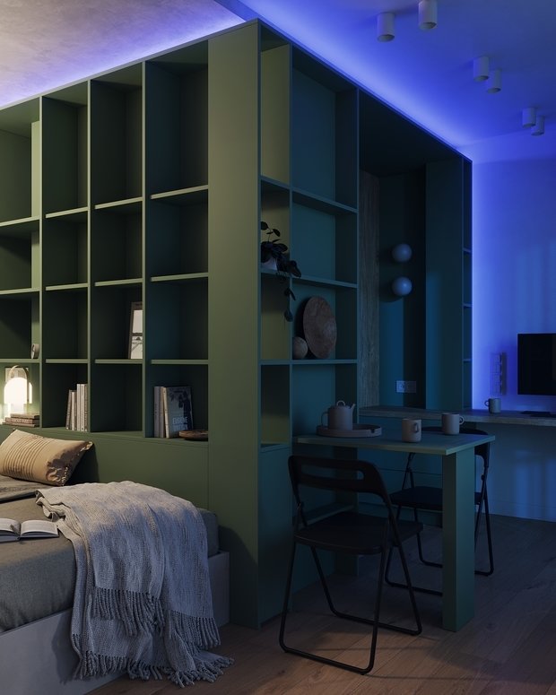 Фото из портфолио Квартира-студия в Санкт-Петербурге, 23,3 м2 – фотографии дизайна интерьеров на INMYROOM