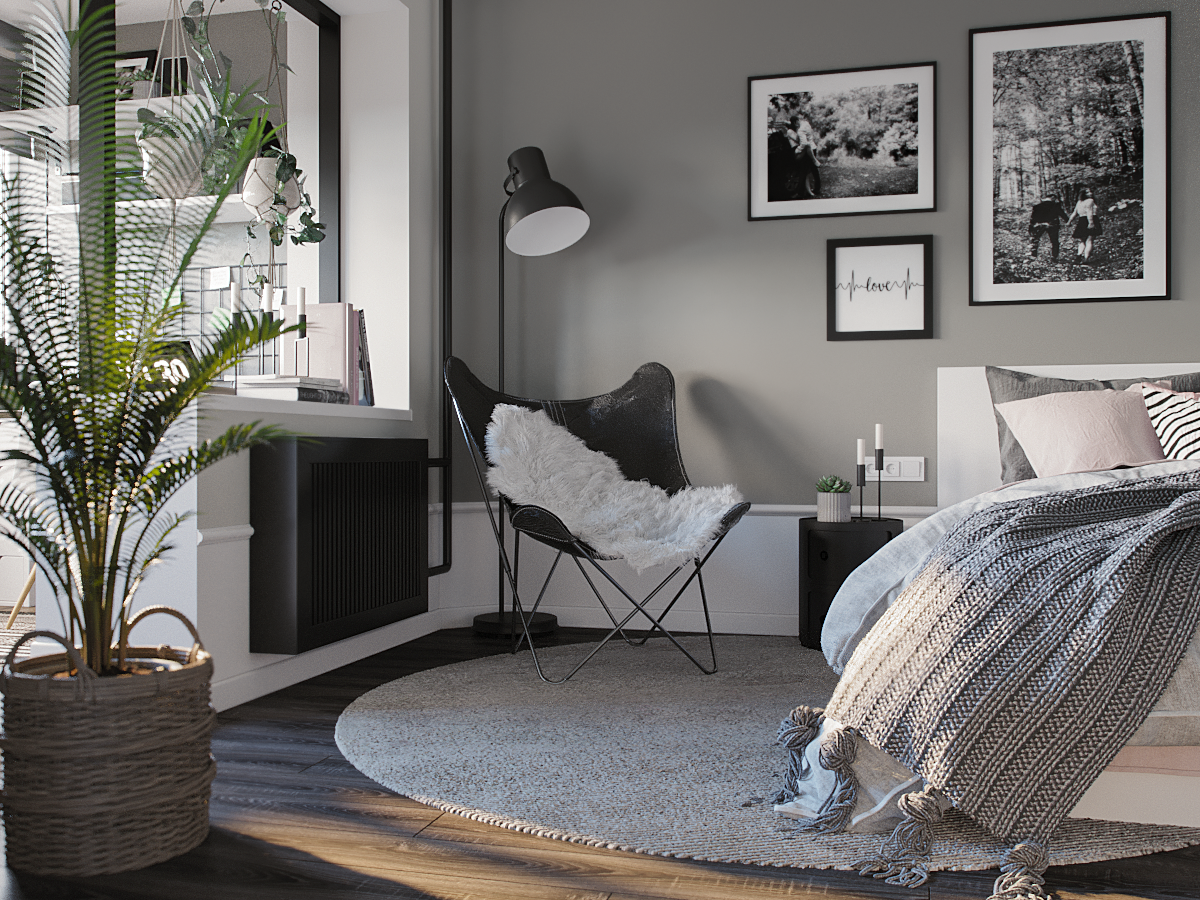 Фото из портфолио Серое гнездышко – фотографии дизайна интерьеров на INMYROOM Фото из портфолио Серое гнездышко – фотографии дизайна интерьеров на INMYROOM