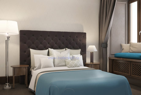 Дизайн проект детской комнаты в московской квартире 