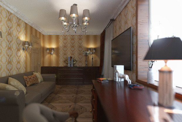 Фото из портфолио "Комфорт с роскошью" – фотографии дизайна интерьеров на INMYROOM