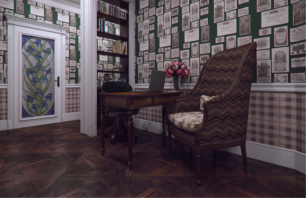 Фото из портфолио Маленькая Англия – фотографии дизайна интерьеров на INMYROOM