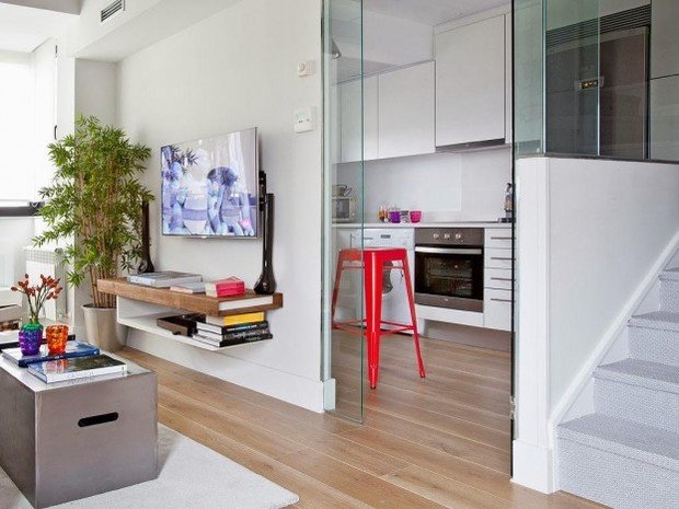 Фотография: Кухня и столовая в стиле Лофт, Современный, Квартира, Дома и квартиры, Проект недели – фото на INMYROOM