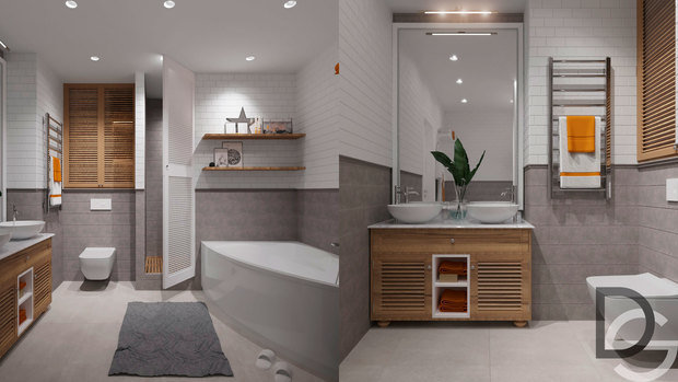 Фото из портфолио Квартира по ул. Аэродромная – фотографии дизайна интерьеров на INMYROOM