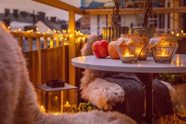 Фотография: Терраса в стиле Скандинавский, Эклектика, Декор интерьера, Квартира, Швеция, Стокгольм, 4 и больше, Более 90 метров – фото на INMYROOM