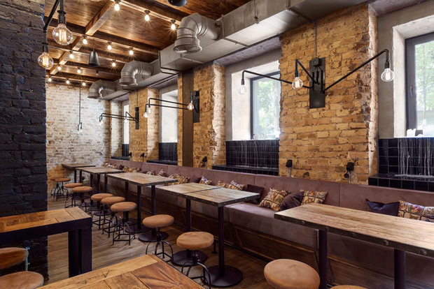 Фото из портфолио  Кафе в Киеве – фотографии дизайна интерьеров на INMYROOM