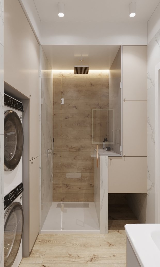 Фото из портфолио Квартира в ЖК "Life Ботанический сад" – фотографии дизайна интерьеров на INMYROOM