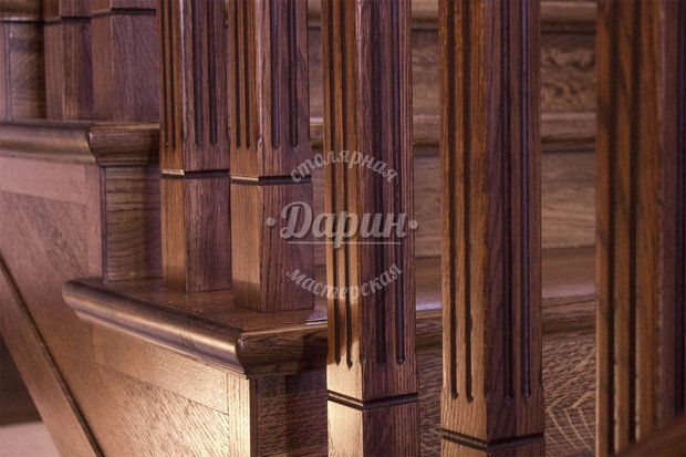 Фото из портфолио Лестница в классическом английском стиле – фотографии дизайна интерьеров на INMYROOM