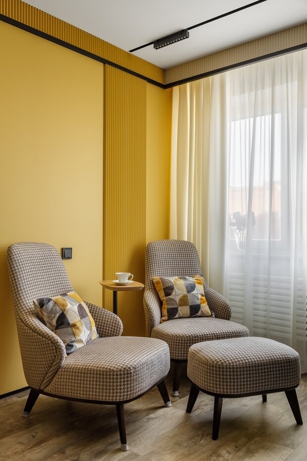 Фотография: Гостиная в стиле Современный, Квартира, Проект недели, Санкт-Петербург, 4 и больше, Более 90 метров, Set Bureau – фото на INMYROOM