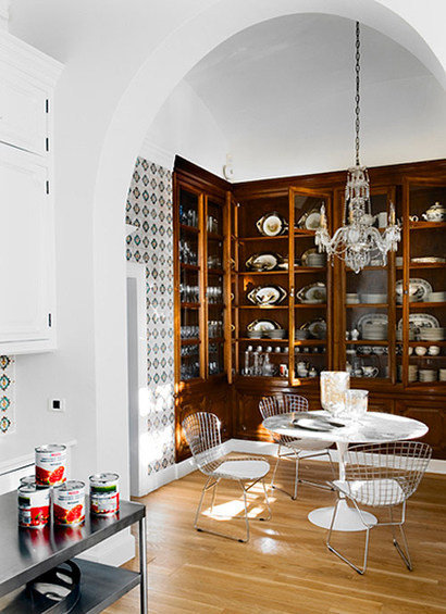 Фотография: Кухня и столовая в стиле Прованс и Кантри, Классический, Скандинавский, Современный, Эклектика – фото на INMYROOM