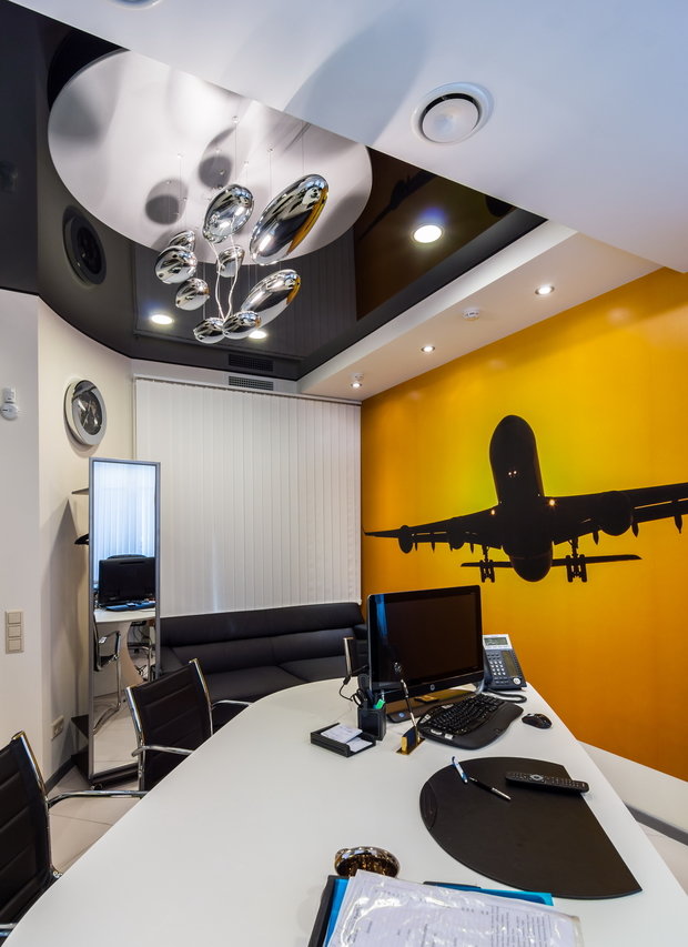 Фото из портфолио Офис "Аэротур" – фотографии дизайна интерьеров на INMYROOM
