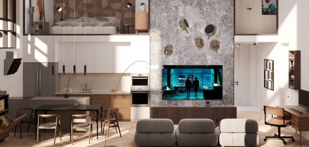 Фотография: Гостиная в стиле Современный – фото на INMYROOM