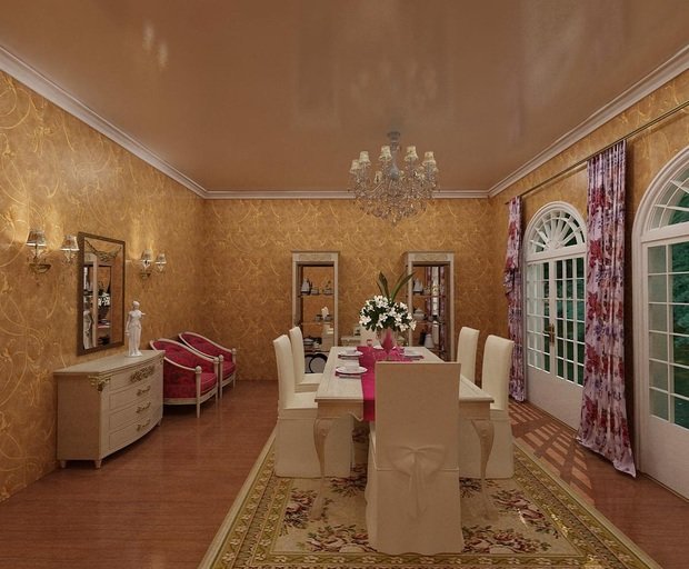 Фото из портфолио Дизайн проект коттеджа. – фотографии дизайна интерьеров на INMYROOM