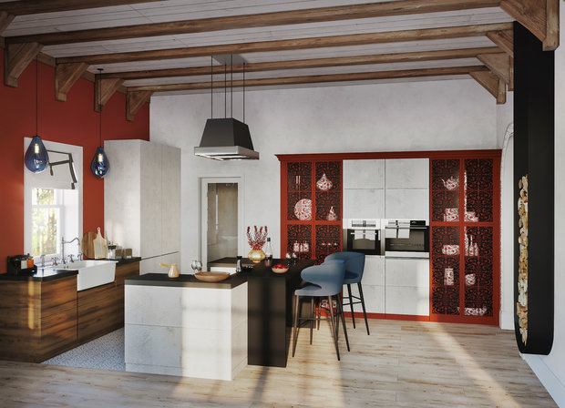 Фото из портфолио Клюква в сахаре – фотографии дизайна интерьеров на INMYROOM