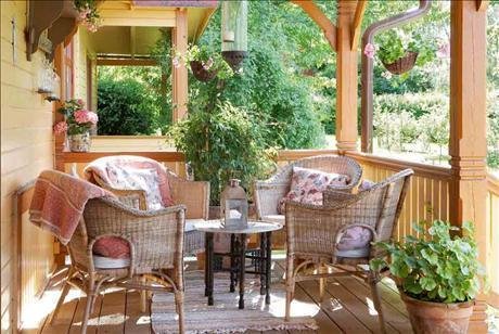 Фотография: Терраса в стиле Прованс и Кантри, Балкон, Интерьер комнат – фото на INMYROOM