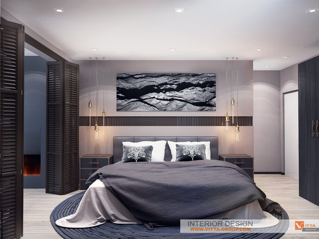 Фото из портфолио Спальня в Ялте – фотографии дизайна интерьеров на INMYROOM