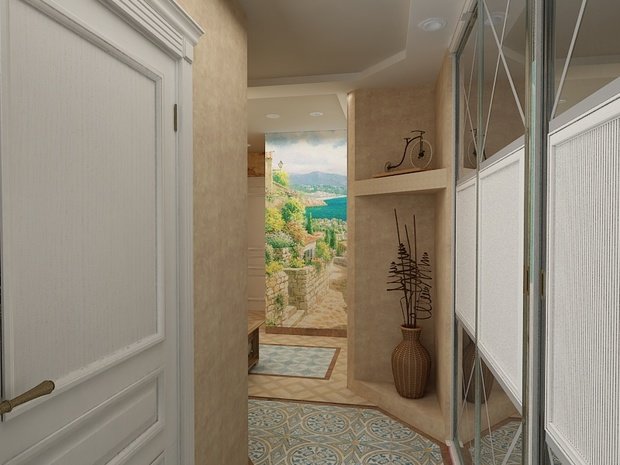 Фото из портфолио 2-х комнатная квартира для немолодой пары. – фотографии дизайна интерьеров на INMYROOM