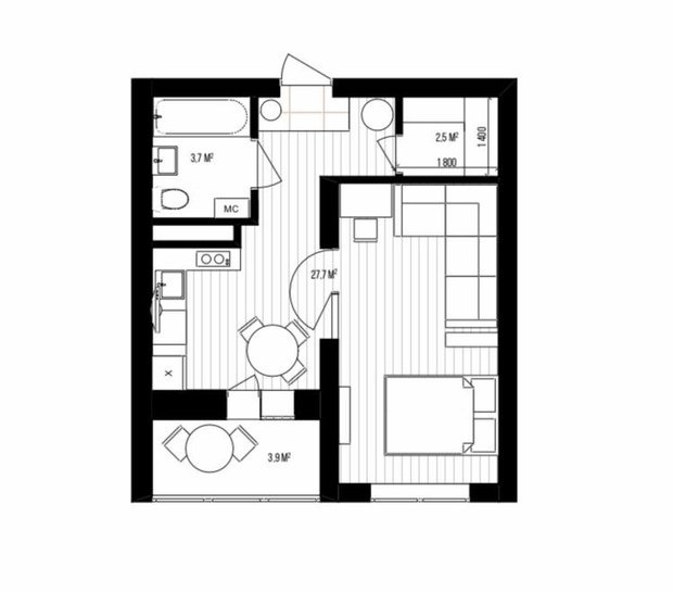Фото из портфолио Moon in me by IN MY BOX design interior studio  – фотографии дизайна интерьеров на INMYROOM