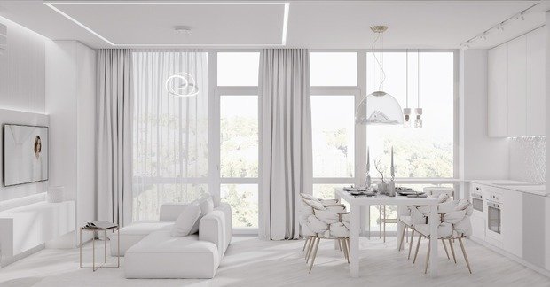 Фото из портфолио Дизайн-проект квартиры 40,6 м2 – фотографии дизайна интерьеров на INMYROOM