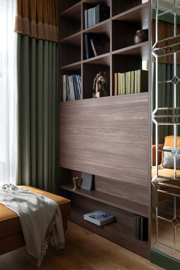 Фотография: Кабинет в стиле Современный, Эклектика, Квартира, Проект дня, Ростов-на-Дону, 3 комнаты, Более 90 метров, Эксклюзивные проекты, Алла Пляшник, Виктория Щербакова – фото на INMYROOM