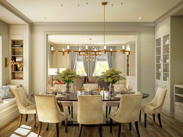 Фото из портфолио NOVOGORSK HOUSE – фотографии дизайна интерьеров на INMYROOM