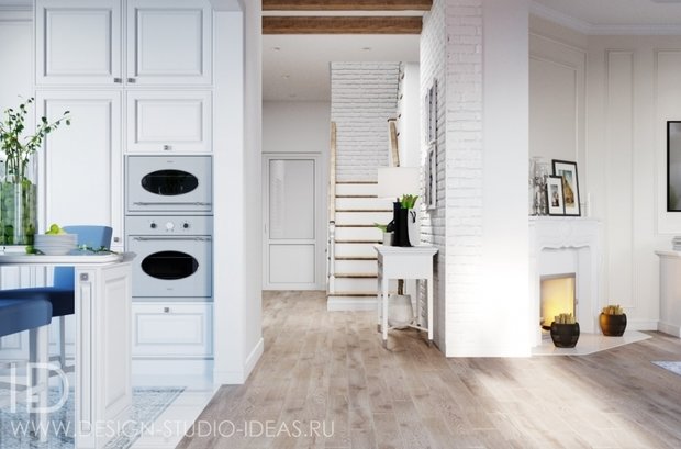 Фото из портфолио ЧАСТНЫЙ ДОМ В Г. ЕВПАТОРИЯ, 192 м² – фотографии дизайна интерьеров на INMYROOM