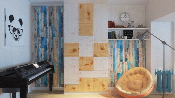 Фото из портфолио Детская комната с маркерным покрытием – фотографии дизайна интерьеров на INMYROOM