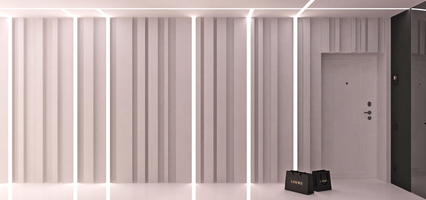 Фото из портфолио Квартира MINIMAL – фотографии дизайна интерьеров на INMYROOM