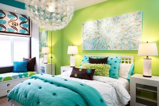 Фотография: Гостиная в стиле Прованс и Кантри, Декор интерьера, Квартира, Дом, Декор, Бирюзовый – фото на INMYROOM