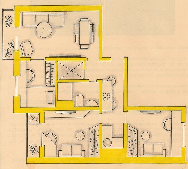 Фото из портфолио Мои перепланировки – фотографии дизайна интерьеров на INMYROOM