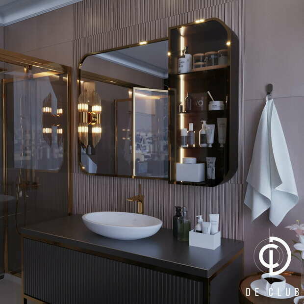 Фото из портфолио Квартира 150 м² в ЖК «Сердце Столицы». Современный стиль – фотографии дизайна интерьеров на INMYROOM