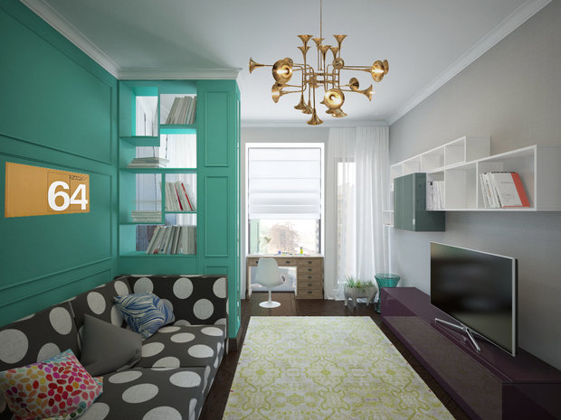 Фото из портфолио Living Room – фотографии дизайна интерьеров на INMYROOM