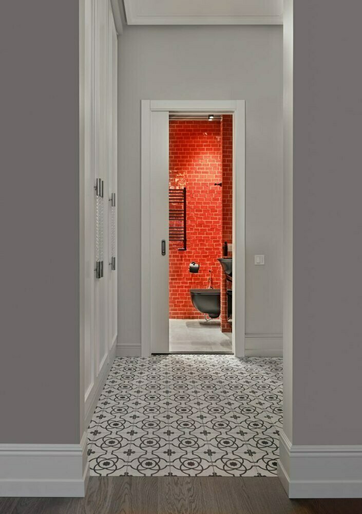 Фотография: Прихожая в стиле Лофт, Современный, Квартира, Проект недели, Москва, 2 комнаты, 40-60 метров – фото на INMYROOM Фотография: Прихожая в стиле Лофт, Современный, Квартира, Проект недели, Москва, 2 комнаты, 40-60 метров – фото на INMYROOM