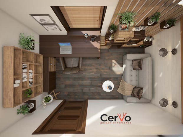 Фото из портфолио Федоськино  – фотографии дизайна интерьеров на INMYROOM