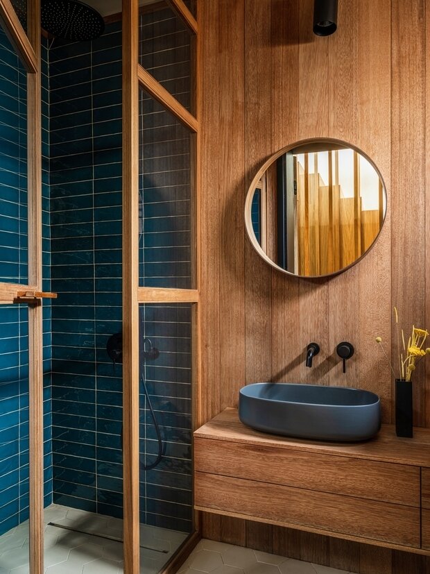 Фотография: Ванная в стиле Современный, Минимализм, Эко, Дом, Проект недели, Казань, 4 и больше, Более 90 метров, Yaratam design, Петр Сафиуллин – фото на INMYROOM