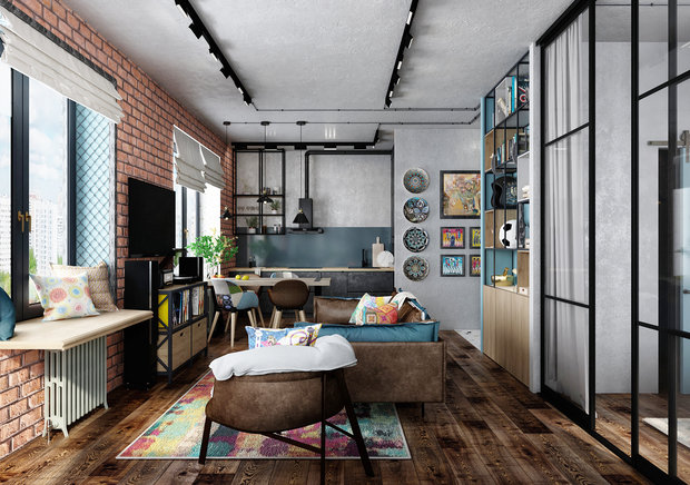 Фото из портфолио 59 м² ЖК Царская площадь – фотографии дизайна интерьеров на INMYROOM
