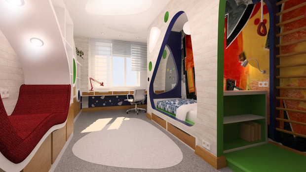 Фото из портфолио Детская комната – фотографии дизайна интерьеров на INMYROOM