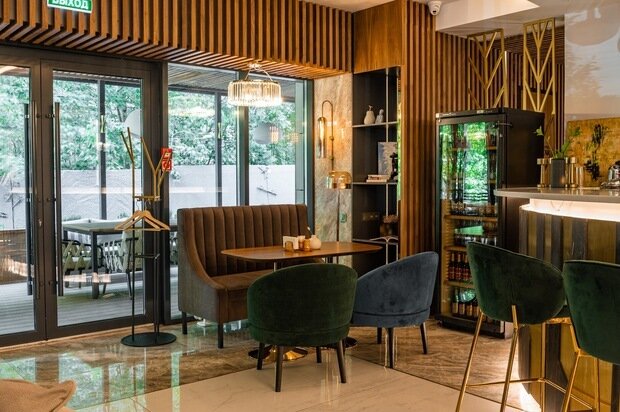 Фото из портфолио NEW STAR HOTEL. Lobby  – фотографии дизайна интерьеров на INMYROOM