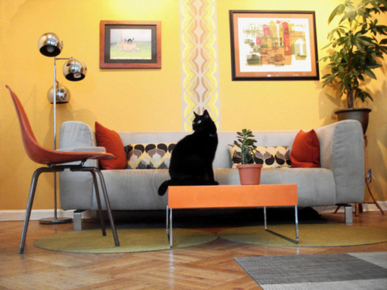 Фотография: Гостиная в стиле Современный, Эклектика – фото на INMYROOM