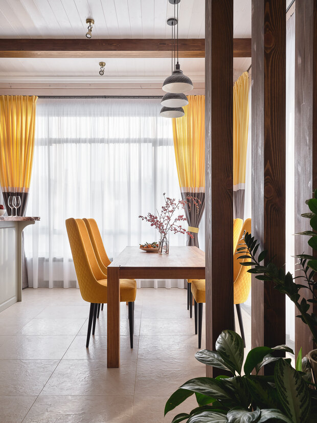 Фотография: Кухня и столовая в стиле Прованс и Кантри, Современный, Дом, Проект недели, Дом и дача, Московская область, Ирина Васильева, 4 и больше, Более 90 метров, Александра Лепина, студия SVETLITSA – фото на INMYROOM