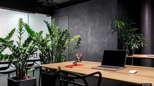 Фото из портфолио Офис hot walls в Москве – фотографии дизайна интерьеров на INMYROOM