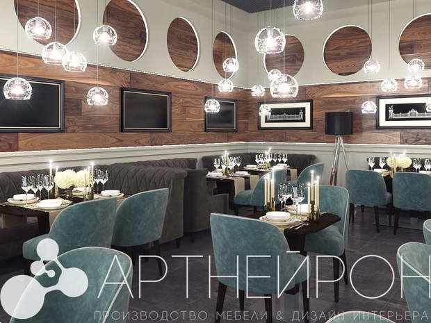 Фото из портфолио Дизайн семейного ресторана – фотографии дизайна интерьеров на INMYROOM