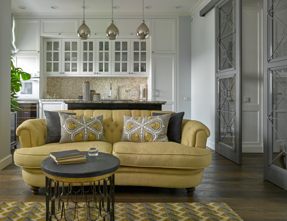 Фотография: Гостиная в стиле Классический, Современный, Квартира, Проект недели, Надя Зотова – фото на INMYROOM Фотография: Гостиная в стиле Классический, Современный, Квартира, Проект недели, Надя Зотова – фото на INMYROOM