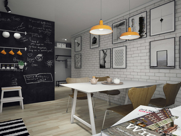 Фото из портфолио Квартира V – фотографии дизайна интерьеров на INMYROOM
