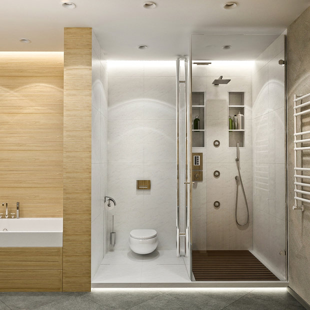 Фото из портфолио Квартира холостяка – фотографии дизайна интерьеров на INMYROOM