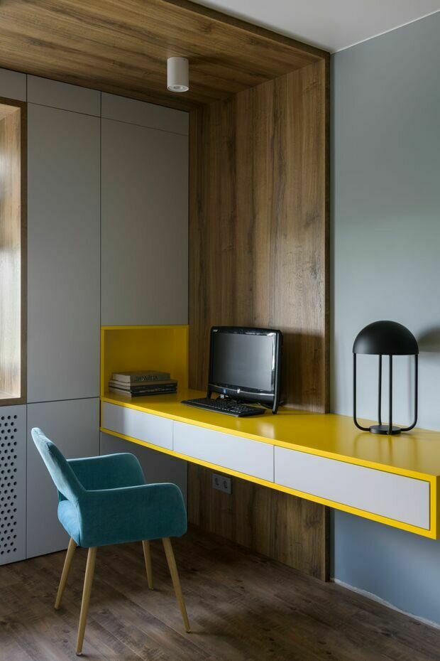 Фотография: Детская в стиле Современный, Квартира, Проект дня, Новосибирск, Кирпичный дом, 2 комнаты, 40-60 метров, Ирина Кутенкова, Александр Кутенков – фото на INMYROOM