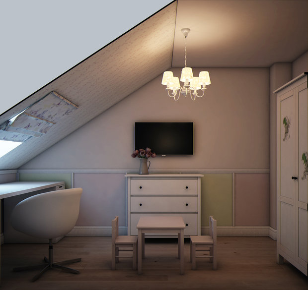 Фотография: Детская в стиле Классический, Эклектика, Квартира, Проект недели, Марина Саркисян, Подмосковье – фото на INMYROOM