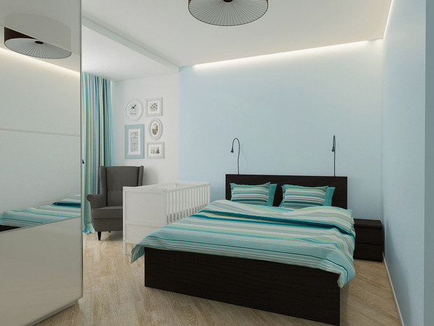 Фото из портфолио Трехкомнатная квартира в г.Екатеринбург  – фотографии дизайна интерьеров на INMYROOM