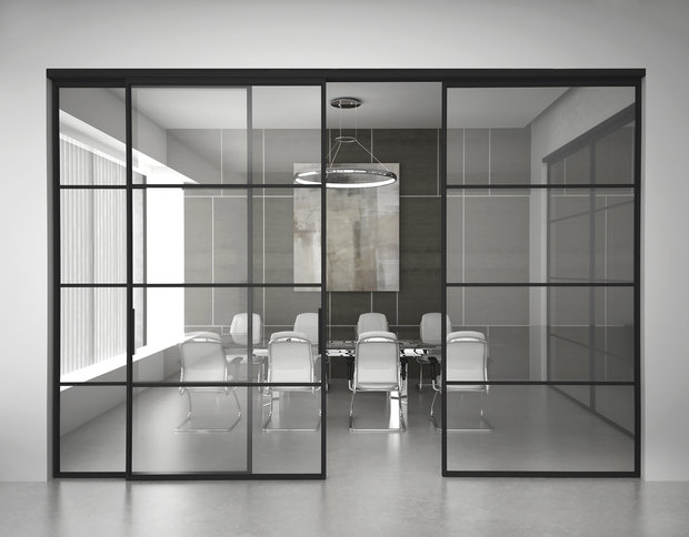 Фотография: Офис в стиле Современный, Минимализм, Гид, Зонирование, UNION, раздвижные перегородки, зонирование с помощью перегородок – фото на INMYROOM