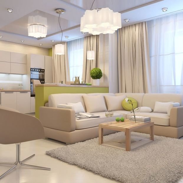 Фотография: Гостиная в стиле Современный, Квартира, Планировки, Советы – фото на INMYROOM